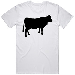Cow Silhouette Animal Kingdom Group Halloween Costume T Shirt