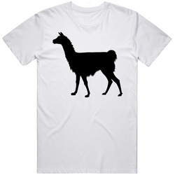 Llama Silhouette Animal Kingdom Group Halloween Costume T Shirt