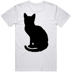 Cat Silhouette Animal Kingdom Group Halloween Costume T Shirt