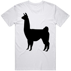 Alpaca Silhouette Animal Kingdom Group Halloween Costume T Shirt