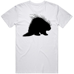 Porcupine Silhouette Animal Kingdom Group Halloween Costume T Shirt