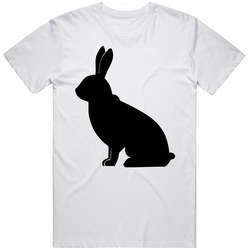 Rabbit Silhouette Animal Kingdom Group Halloween Costume T Shirt