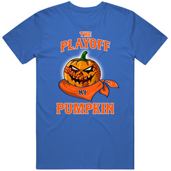 The Playoff Pumpkin Ny Baseball Fan T Shirt