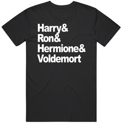 Harry & Ron & Hermione & Voldemort Harry Potter Movies Fan