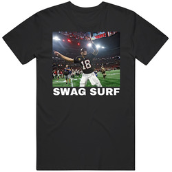 Swag Surf Kirk Cousins Football Fan T Shirt