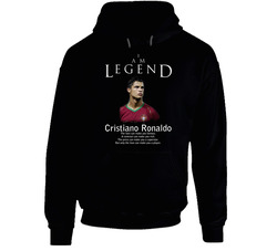 Cristiano Ronaldo Portugal Legend Soccer Futbol Hoodie