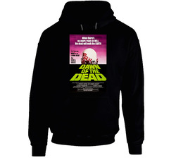 Dawn Of The Dead Cool Vintage 70's Movie Hoodie