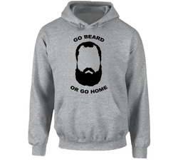 Johnny Hendricks Go Beard Or Go Home Sport Hoodie