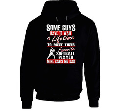 My Daughter is My Favorite Player Softball Mom T Shirt - Gift for Mom Hoodie