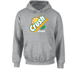 Orange Crush Soft Drink Pop Orange Hoodie
