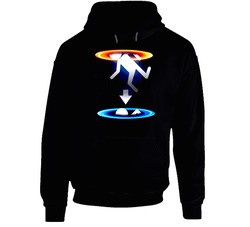 Infinite Portal Loop Video Game Hoodie