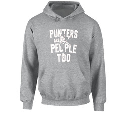 Punters Are People Too Football Ravens Humor Hoodie