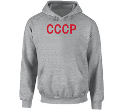 Cccp Red Ringer Hoodie