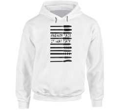 Mascara  White Hoodie