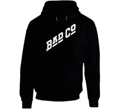 Bad Co 70's 80's Rock Bank Logo Hoodie