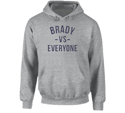 Brady Vs Everyone Patriots Football Hoodie