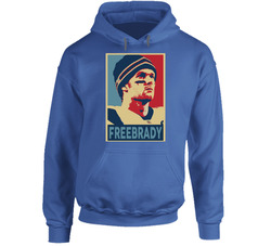 New Free Tom Brady Tee Hoodie