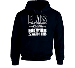 Ems - Hold My Beer Hoodie