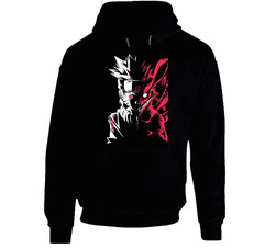 Naruto Anime Manga Nine Tails Fox Chakra Hoodie
