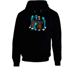 Donald Trump Mr Meeseeks Rick And Morty Anti Trump Funny Hoodie