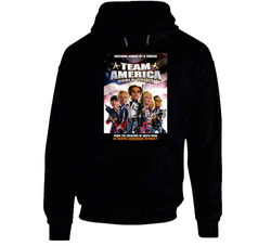 Team America World Police Cool 21st Century Comedy Classic Movie  Fan Hoodie