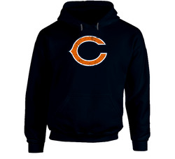 Chicago Bears Distressed Hoodie