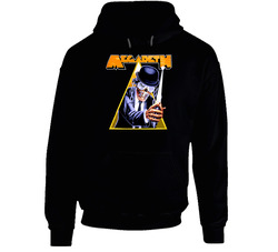 Megadeth Metal Rock N Roll Clockwork Orange Retro Hoodie