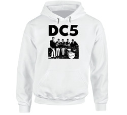 60s Rock English Britain England The Dave Clark Five 5 Hoodie