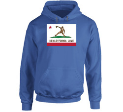 Kenley Jansen Dogers Los Angeles Baseball Kenleyfornia Love Hoodie