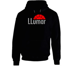 Llumar Automobile Car Truck Motorcycle Auto Parts Cool Distressed Style Brand Logo Emblem Hoodie