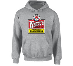 Wendys Hamburger Logo Retro Hoodie