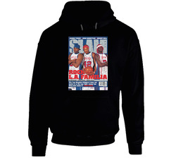 Slam Magazine Issue 57 Elton Brand Lamar Odom Darius Miles Popular Basketball Magazine Grunge Look Hoodie
