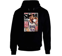 Slam Magazine Issue 35 Jason Williams Popular Basketball Magazine Grunge Look Hoodie