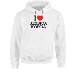 Classic I Heart Jessica Korda Popular Golf Player Fan Hoodie