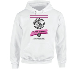 White Claw Black Cherry Hard Seltzer Halloween Costume Hoodie