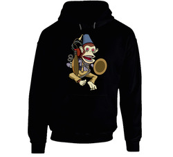 MONKEY BOMB COD Black Ops 2 ZOMBIES Black T-Shirt 100% COTTON (1 OF A KIND) Hoodie