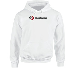 Steel Dynamics Inc Nasdaq Company Logo Employee Fan Hoodie