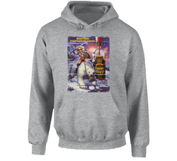 Rumpleminze Peppermint Schnapps Grunge Look Hoodie