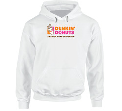 Dunkin Donuts Label Logo Hoodie Dunkin Donuts Label Logo Hoodie