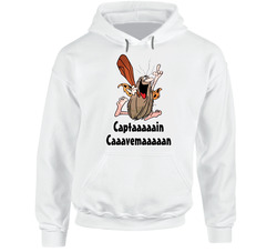 Captain Caveman Cartoon Hoodie