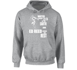 Ed Reed Baltimore Ravens Pro Bowl Cb Football Hoodie