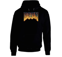 Doom Cult Classic Video Game Shooter Hoodie