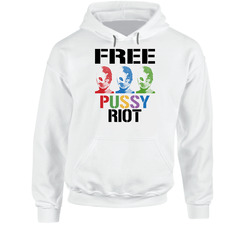 Free Pussy Riot Punk Russia Protest Hoodie