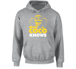 Oakland Baseball Coco Crisp Knows Cool Hoodie