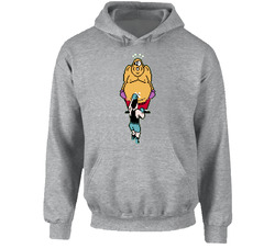 Punch Out King Hippo Retro Video Game Hoodie