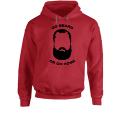 Johnny Hendricks Go Beard Or Go Home Mma Hoodie