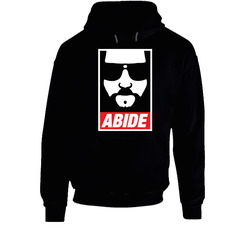 Abide The Dude The Big Lebowski Movie Hoodie