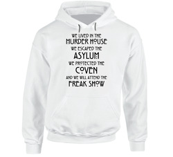 Monster House Women's White Hoodie