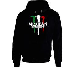 Mexican Energy 1 Black Hoodie