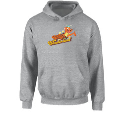 Willys Wonderland Movie Logo Nicholas Cage Black Ringer Hoodie